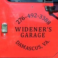 Widener's Garage located at 501 E 3rd Street in Damascus Virginia